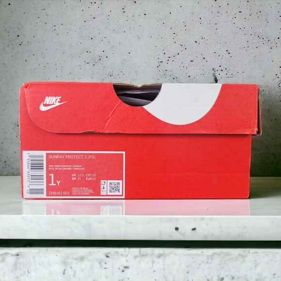 Nike Sunray Protect 3 Shoes for kids Size 1Y DH9462 602 Pink Light NWT - Picture 15 of 15